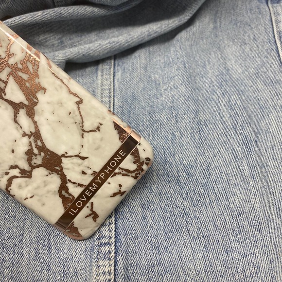 iPhone 6s Plus Case Gold Marble Print Cover NEW - Picture 4 of 7